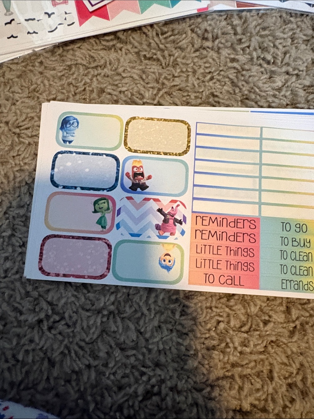 Assorted Planner Sticker Sheets - Multicolor - Picture 5 of 16